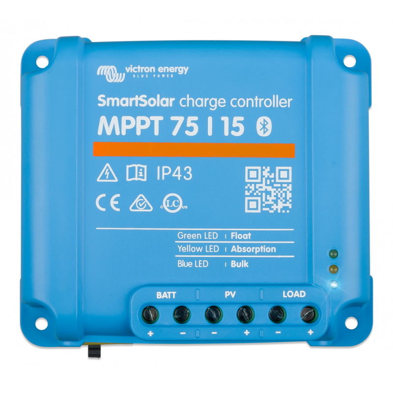 Victron Energy Smart Solar Charge Controller MPPT 12/24V 15Ah Bluetooth