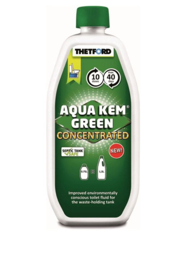 Thetford Aqua Kem Green Concentrato 0,75 L - ENG-GER-POL