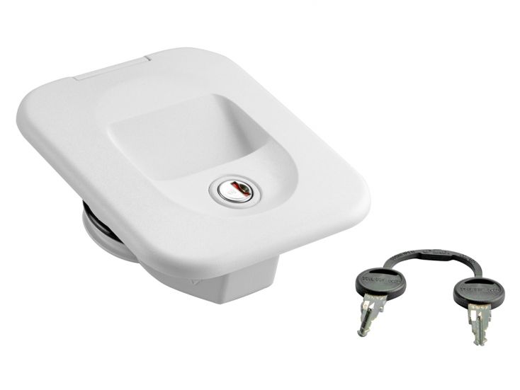 Thetford sportello di servizio, sportello di riempimento dell'acqua, bianco