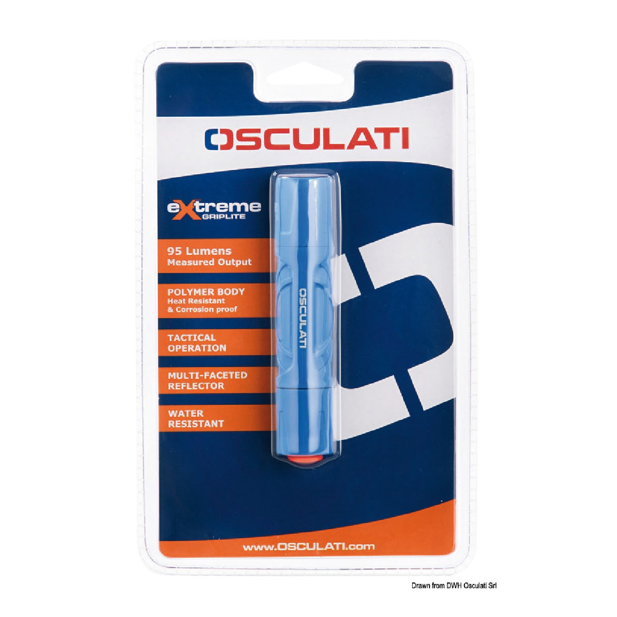 Osculati Ultra-Kompakte LED-Taschenlampe GEN 2 12.170.15