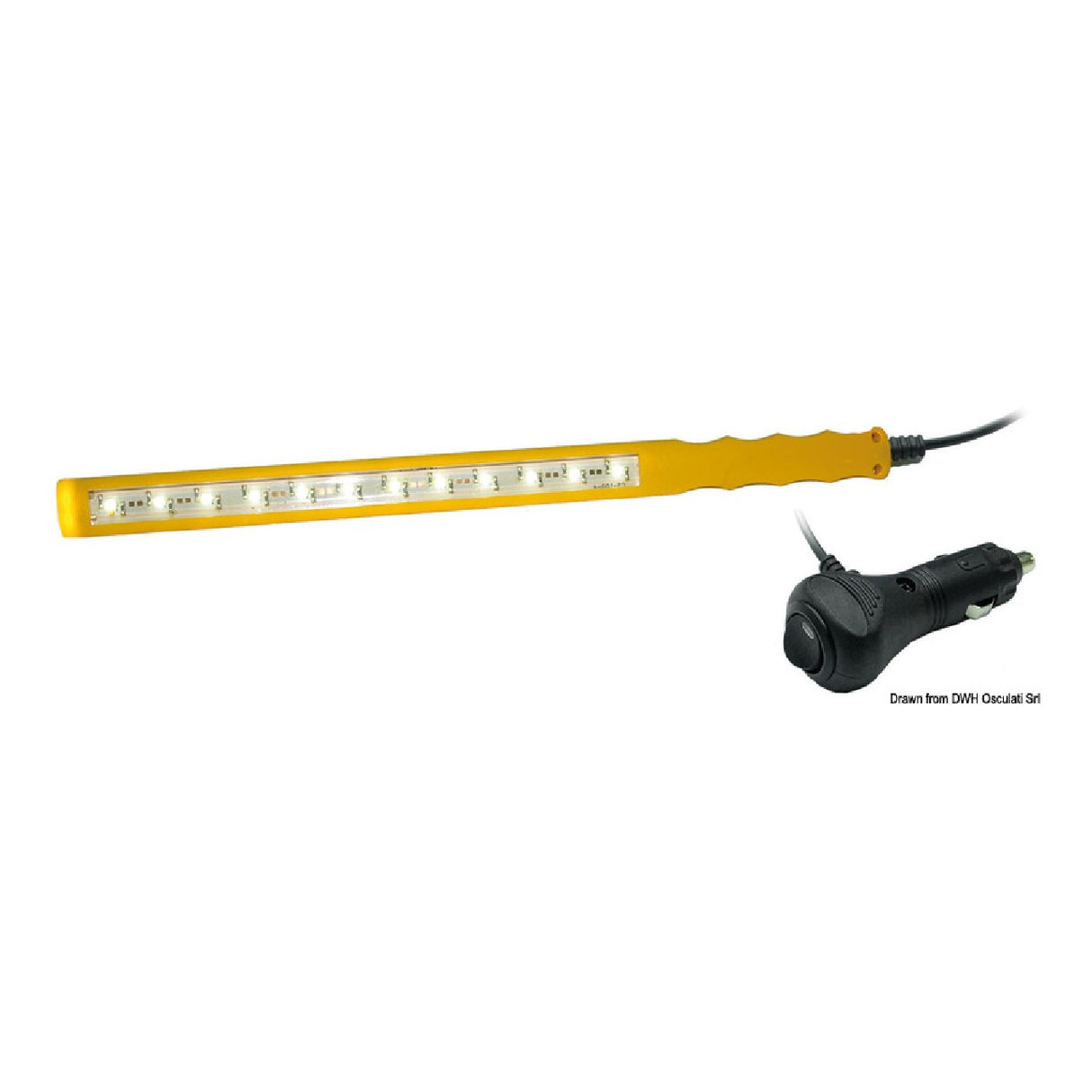 Osculati Luce d'ispezione / emergenza Slim a LED 12.526.00