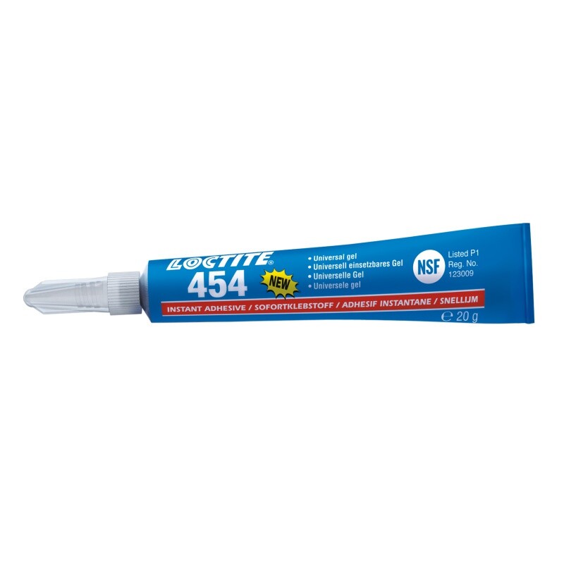 LOCTITE 454 - Adesivo istantaneo universale da 20 g, in gel, senza gocciolamento