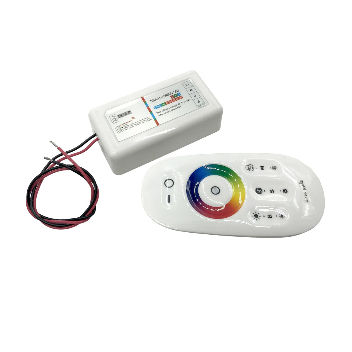 Trem RGB-Steuereinheit, bedienbar per Fernbedienung