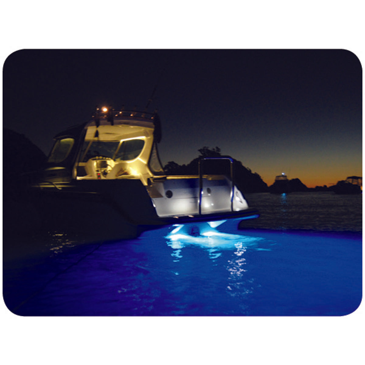 AquaLINE Luce subacquea tonda a 6 led