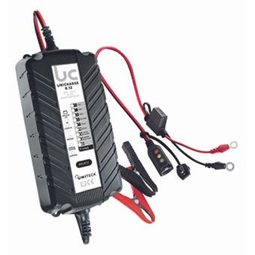 Uniteck 12V - 8A UNICHARGE 8.12 Intelligent Battery Charger