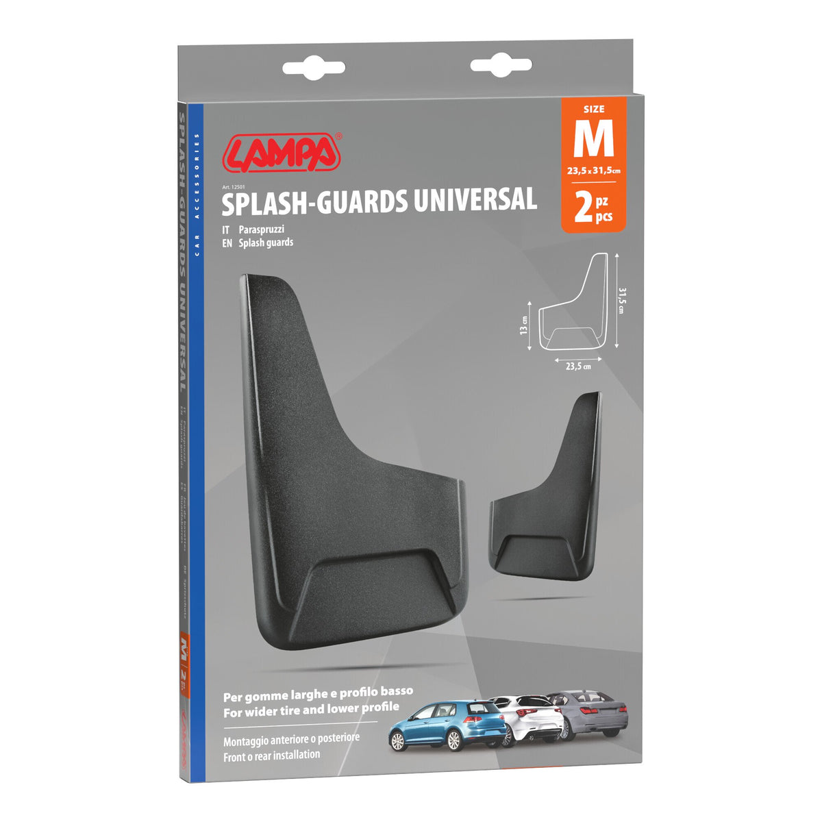 Lampa Splash-Guards Paraspruzzi Universali in TPE - Taglia M
