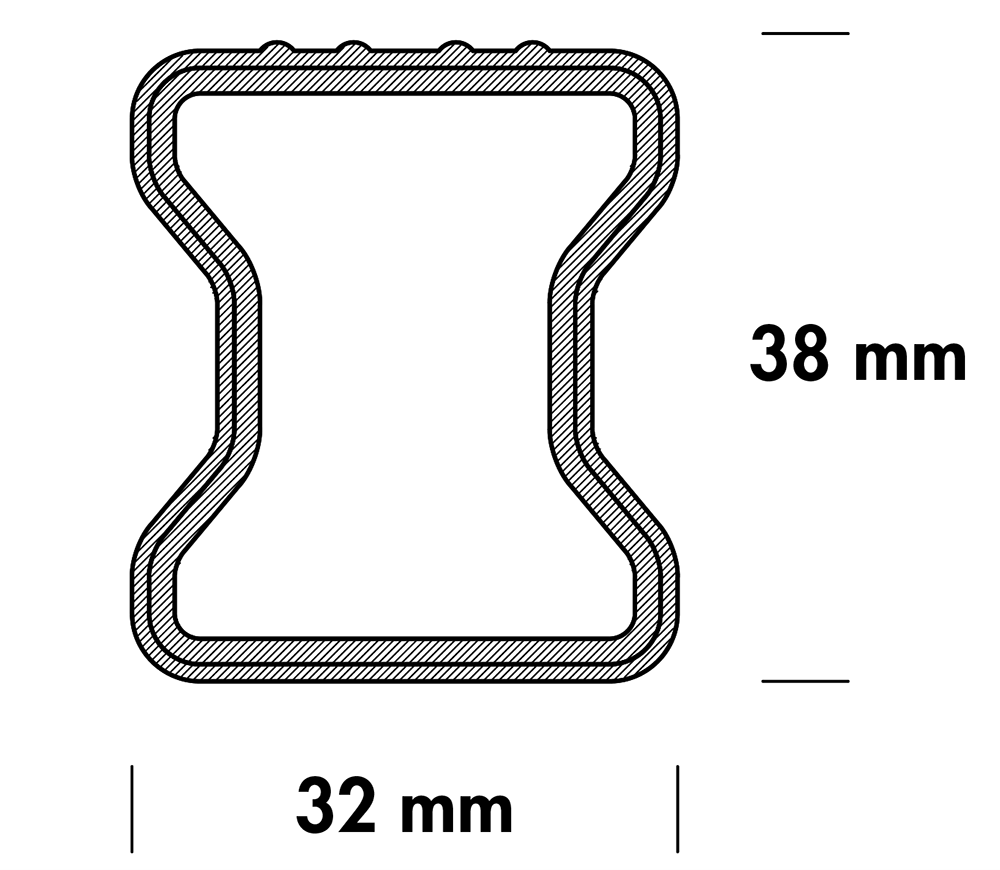 Fabbri Allestimento Per Veicolo Commerciale BARRO 150 (1 PZ) - STEEL / ACCIAIO 12A15000