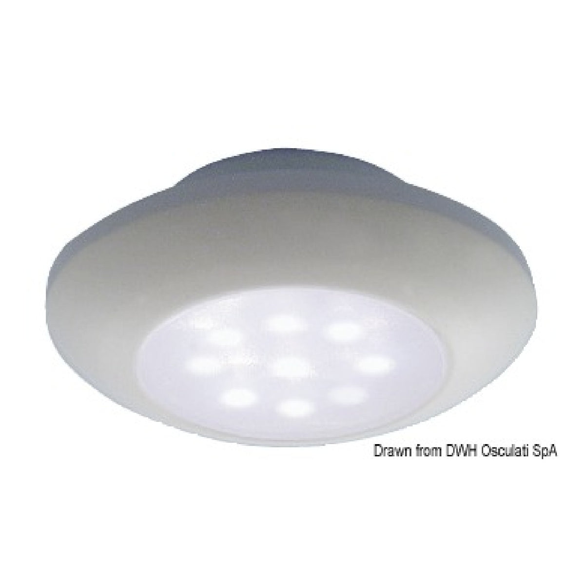 Osculati Plafoniera stagna LED bianca 13.179.01 13.179.01 - AmerigoStore