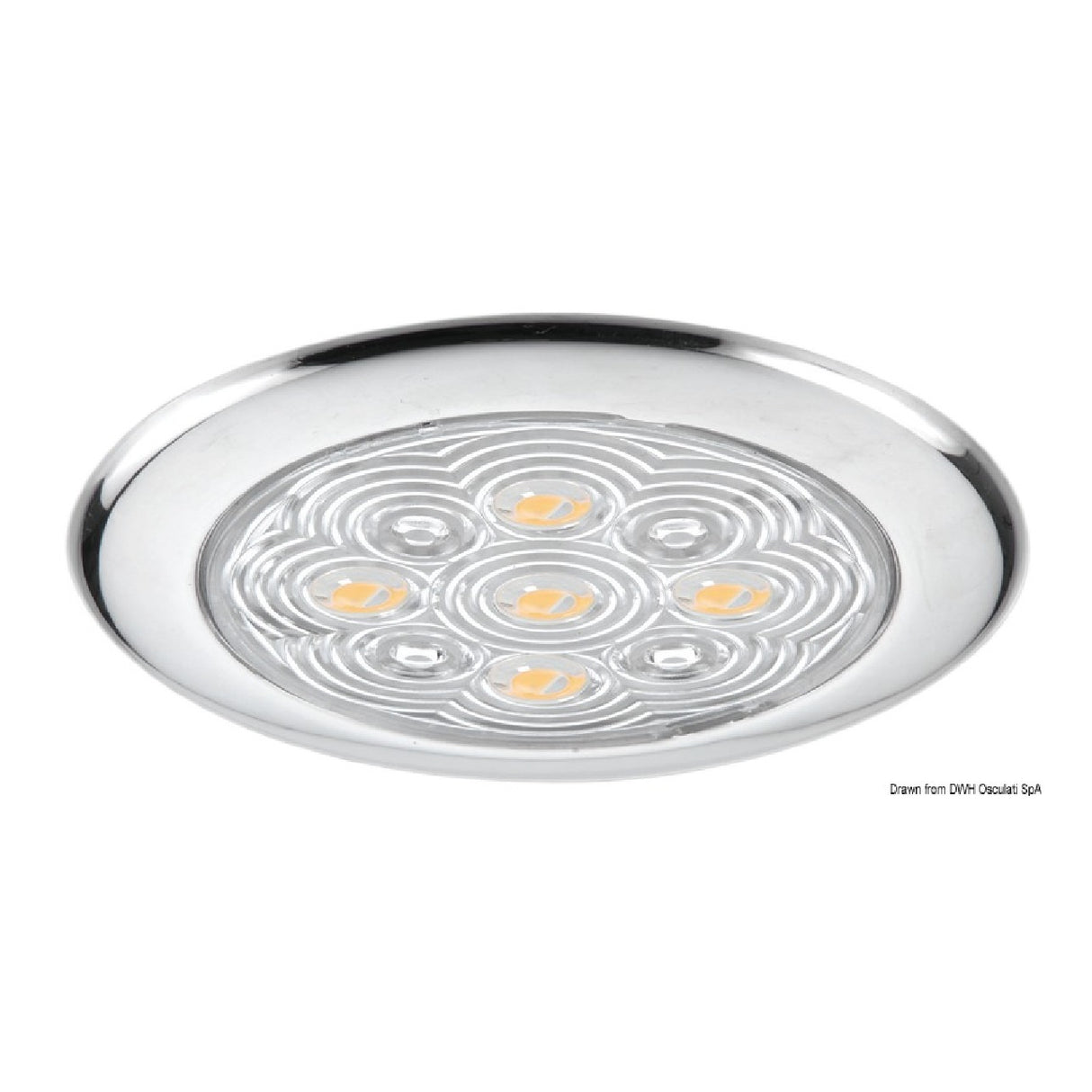 Osculati Plafoniera 5 LED luz blanca 13.179.80