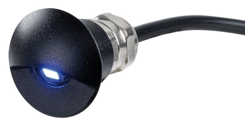 Luz de cortesía Osculati Luz LED azul cuerpo negro mate 13.182.11
