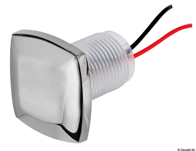 Osculati LED SQUARE white downward light 13.188.30