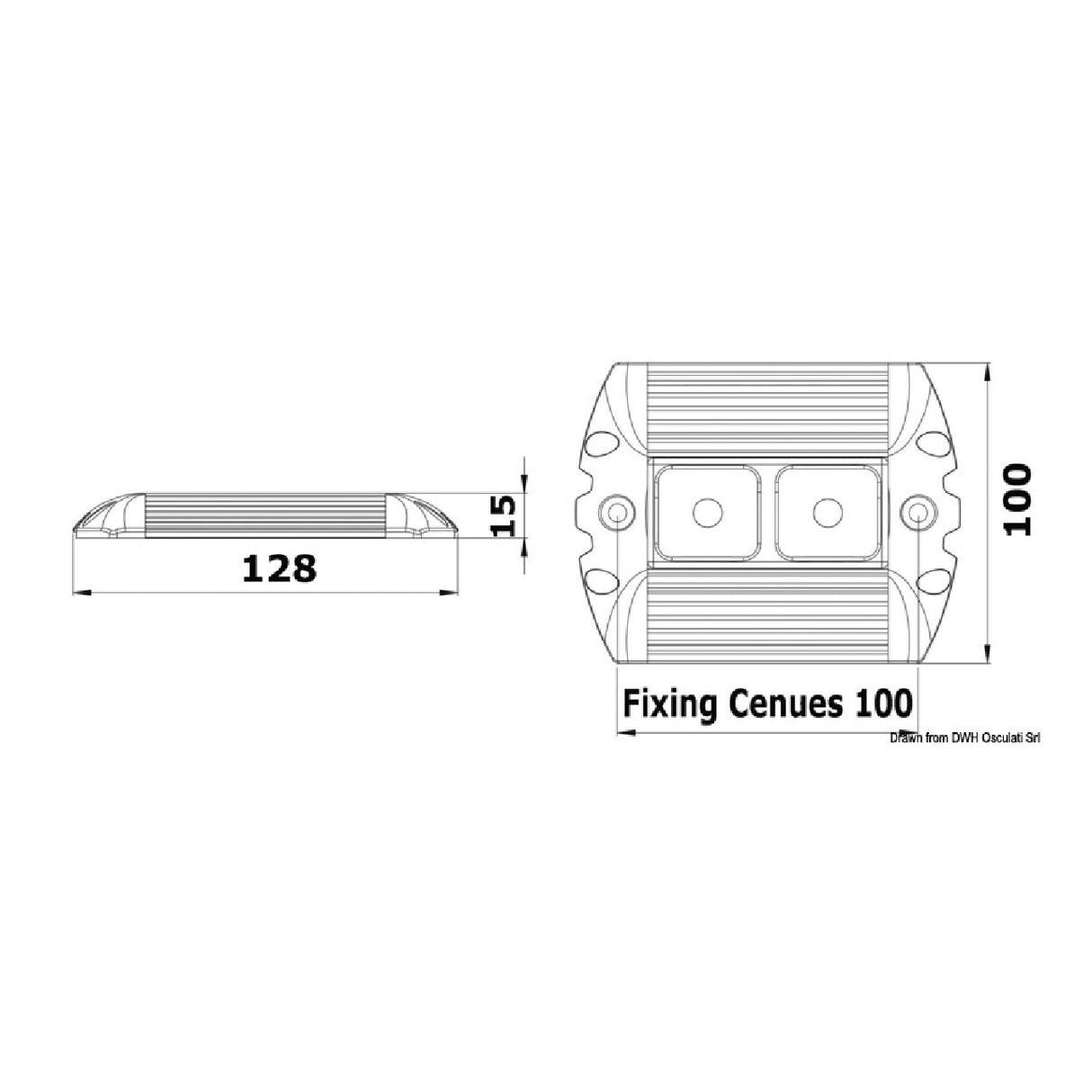 Labcraft Design Superlux 2 LED HD 2,5 W Deckenleuchte