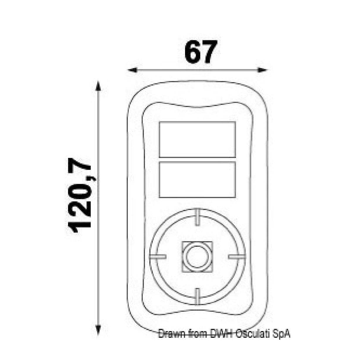 Osculati Joystick control for Classic 13.225.39