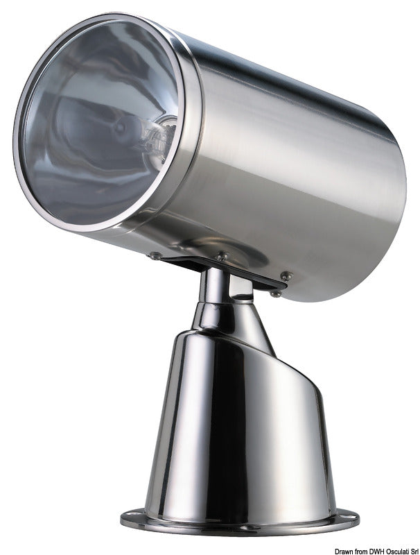 Osculati Faro Artemis inox elettrocomandato 24 V 13.229.02
