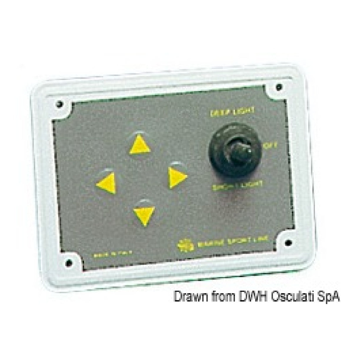 Osculati Mega-Xenon Ersatzgrundplatte 13.237.12