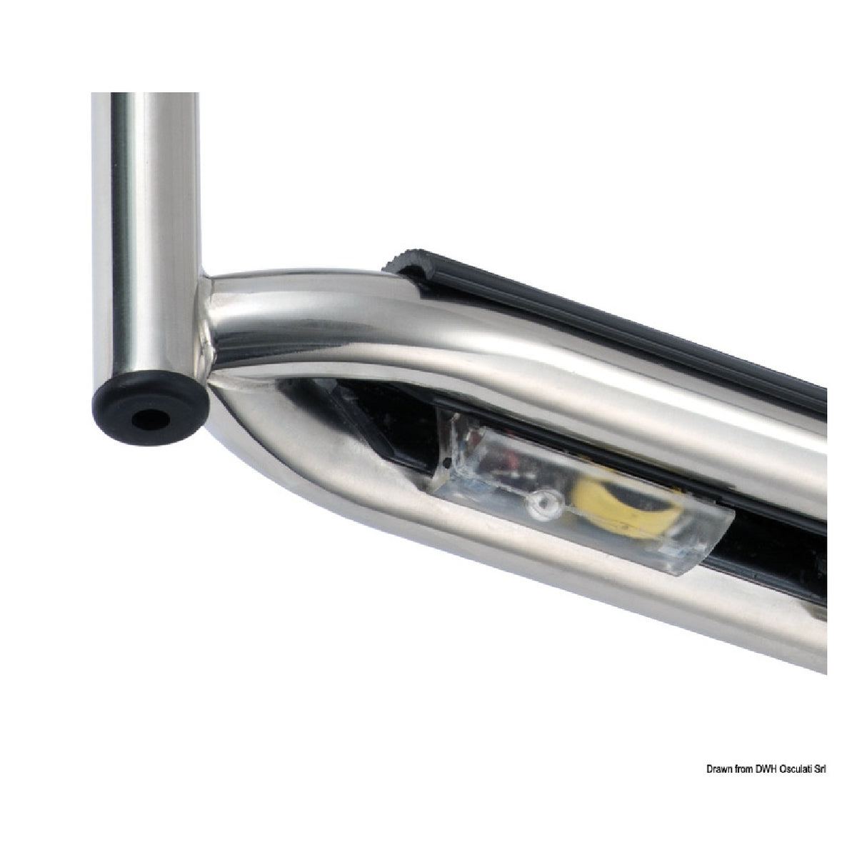 Escalera Osculati ligera de doble peldaño XL 57 mm 2 uds 13.266.01