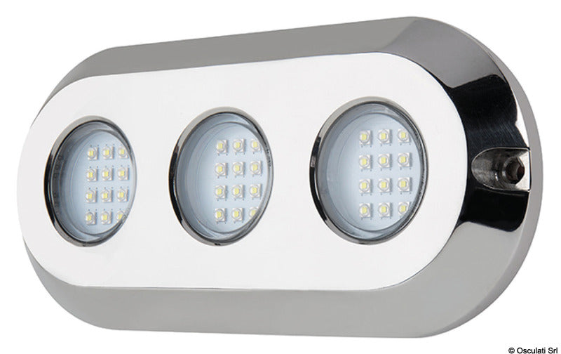 Lámpara LED subacuática Osculati, luz blanca, 180 W, 13.273.40