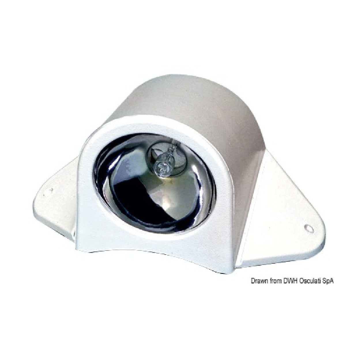 Foco halógeno de cubierta Osculati 12 V 20 W SANSHIN 13.343.87