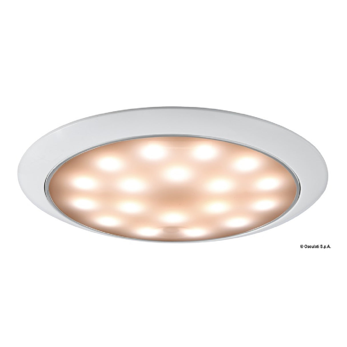 Osculati LED-Deckenleuchte ohne Einbauöffnung, Tag/Nacht 13.408.11 13.408.11