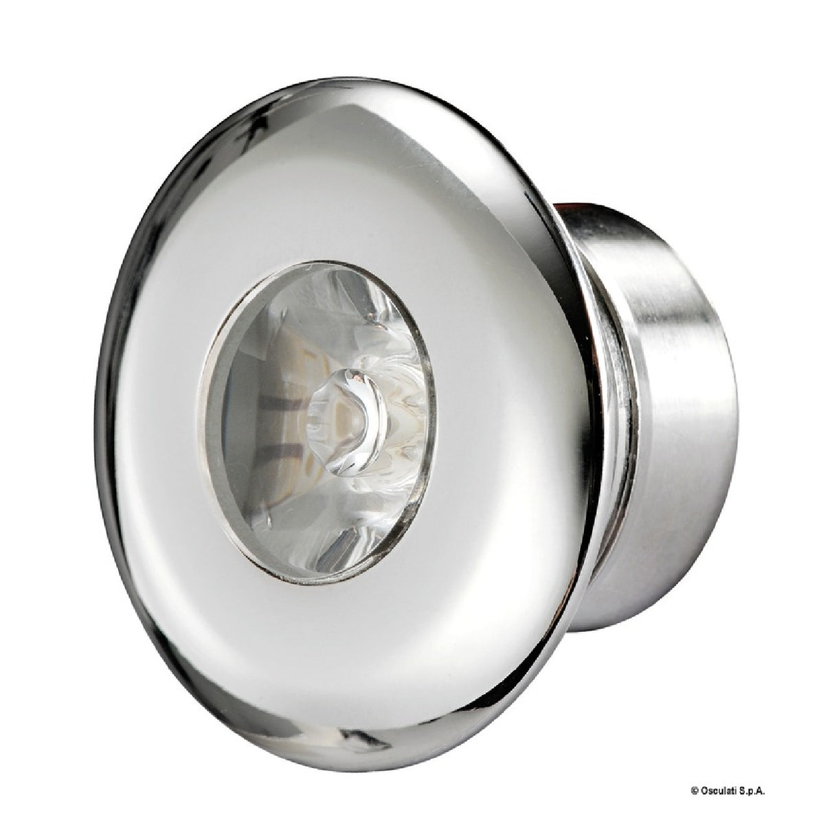 Luz de cortesía LED empotrada Osculati - frontal 13.429.04