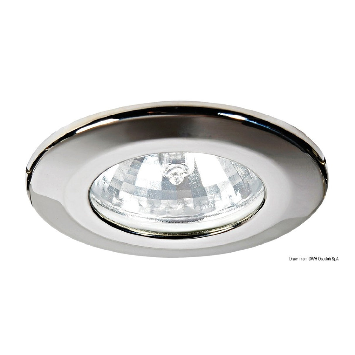 Osculati Asterope polished ceiling light 13.438.01