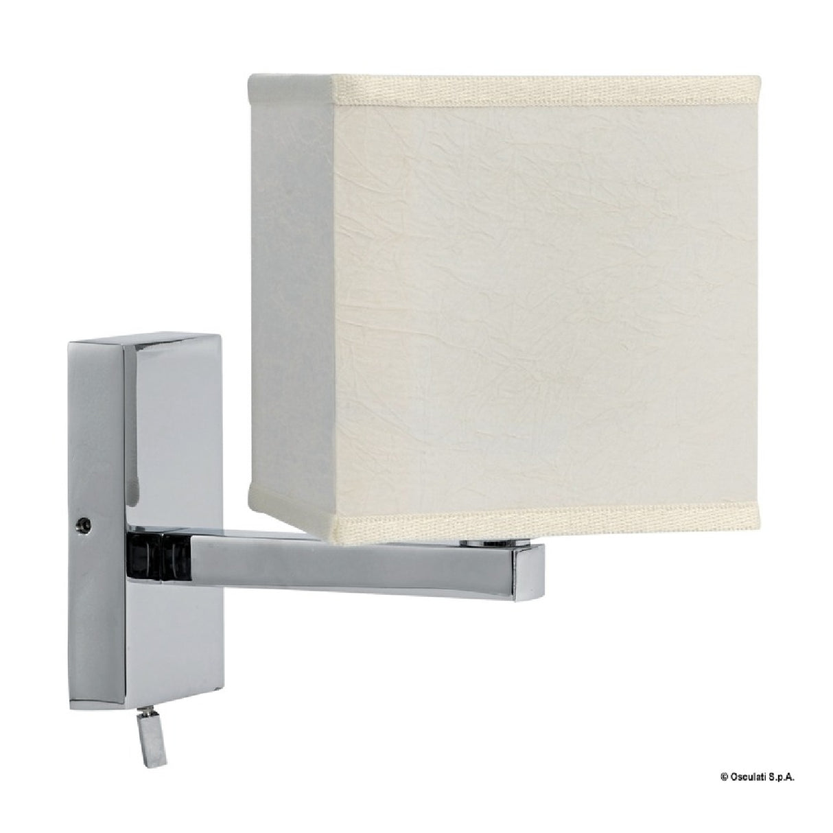 Foresti e Suardi Applique snodata ottone cromato