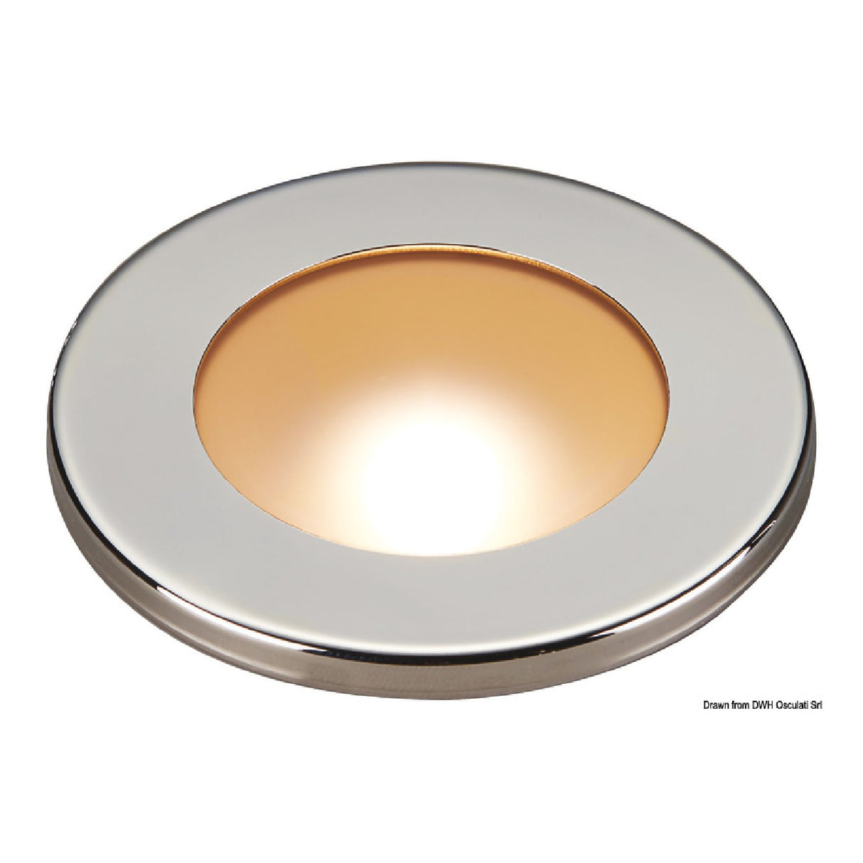 Osculati Polis 13.488.12 Luz LED empotrada regulable blanca y roja