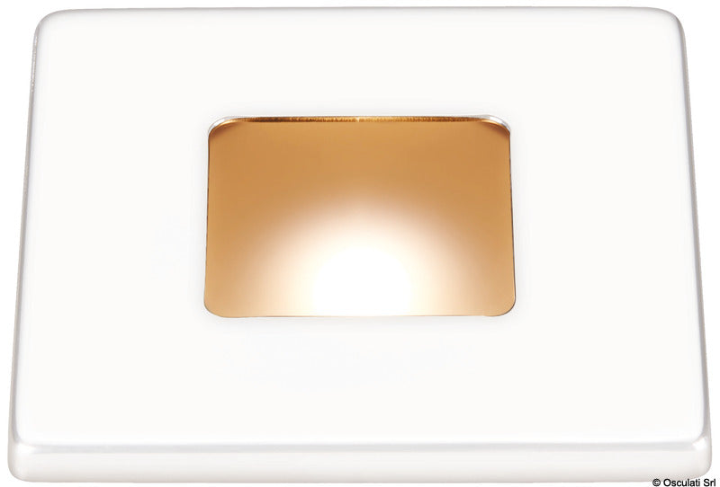 Osculati Bos 13.490.32 Dimmable White and Red LED Recessed Light