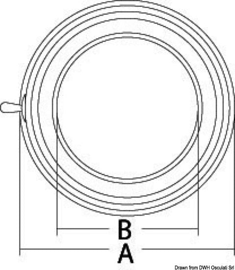 Osculati Ceiling light polished brass LED light diameter 169 mm 13.544.12