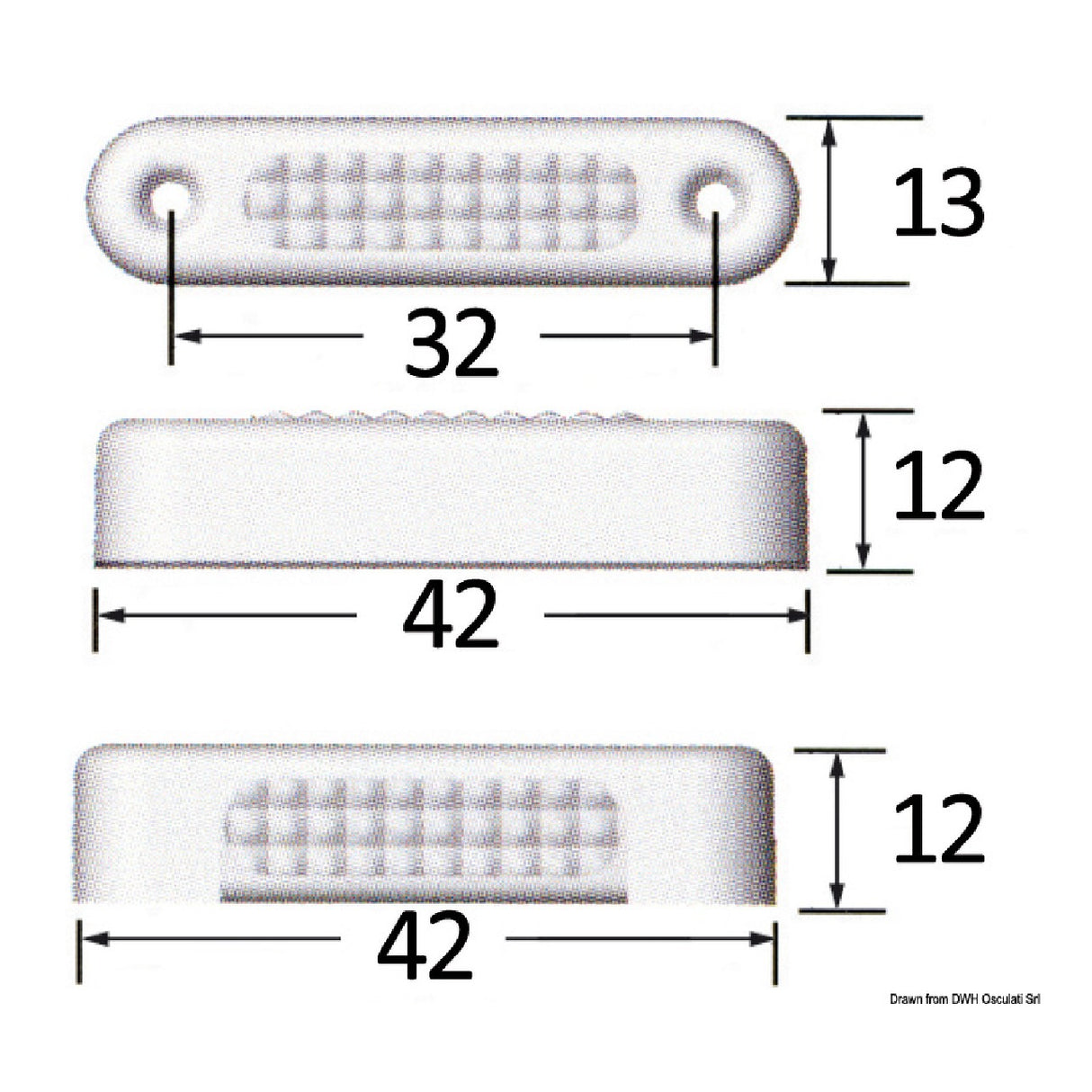 Luz de cortesía LED Attwood