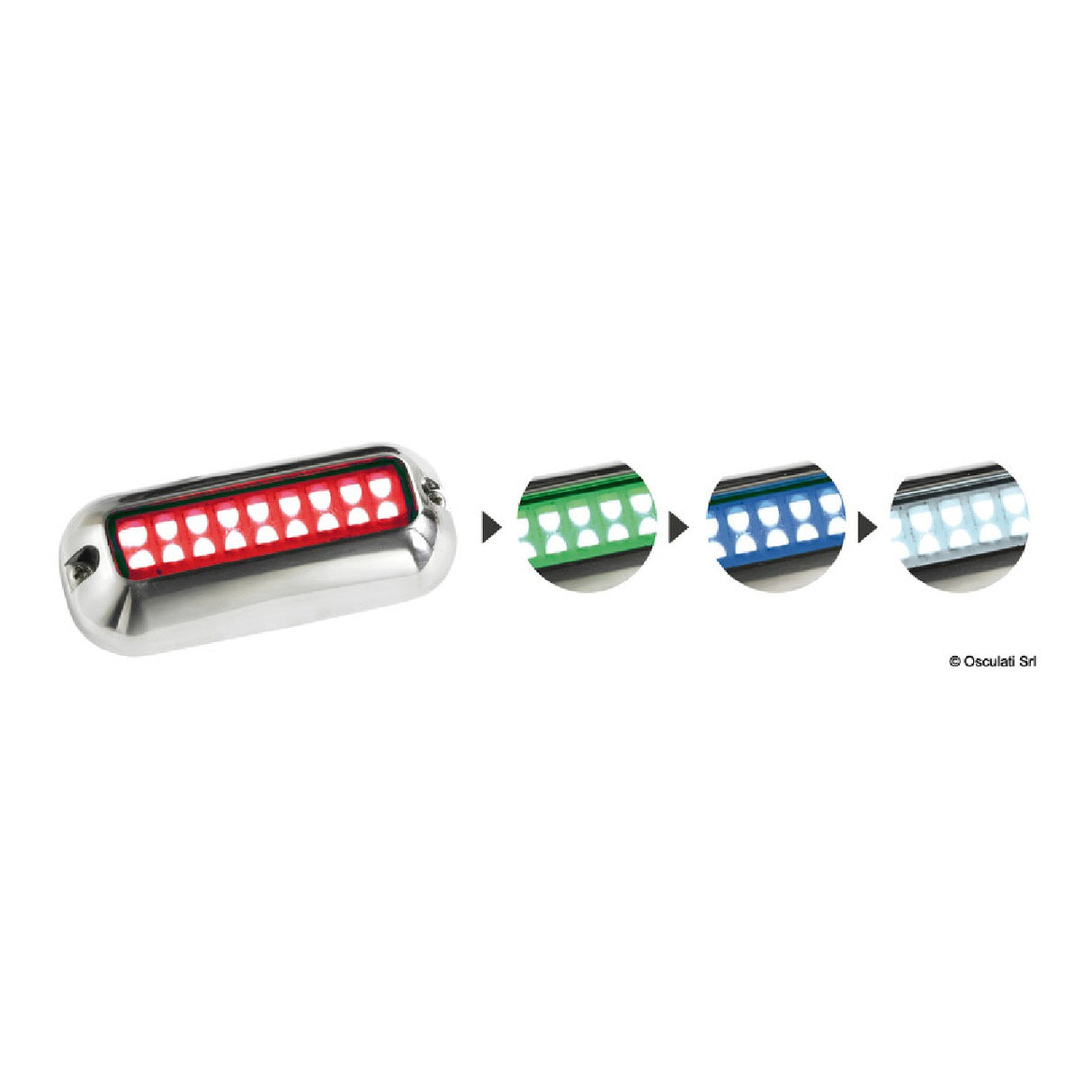 Osculati LED-Unterwasserleuchte 13.640.01