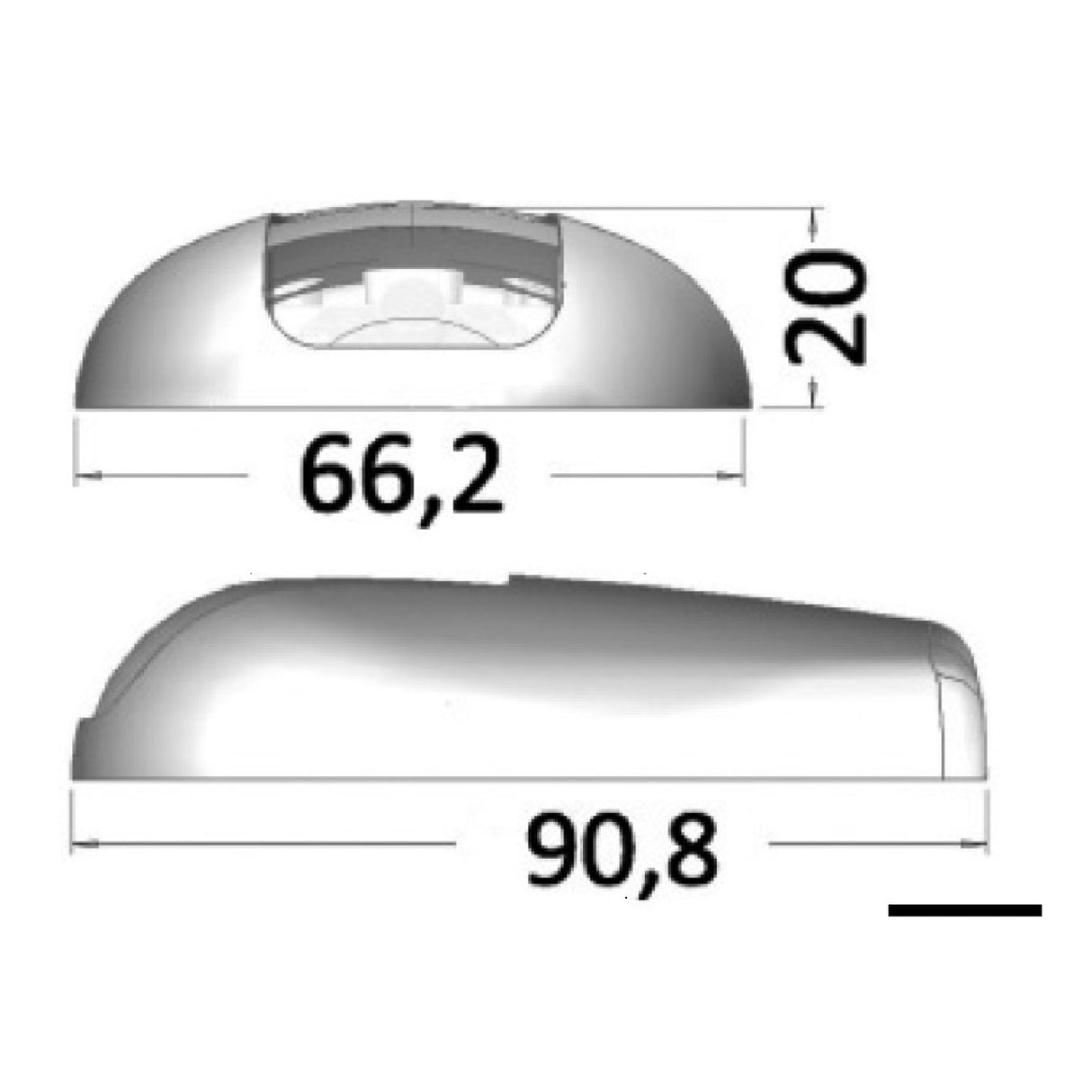 Osculati Paar LED-Ankerlichter 13.653.00
