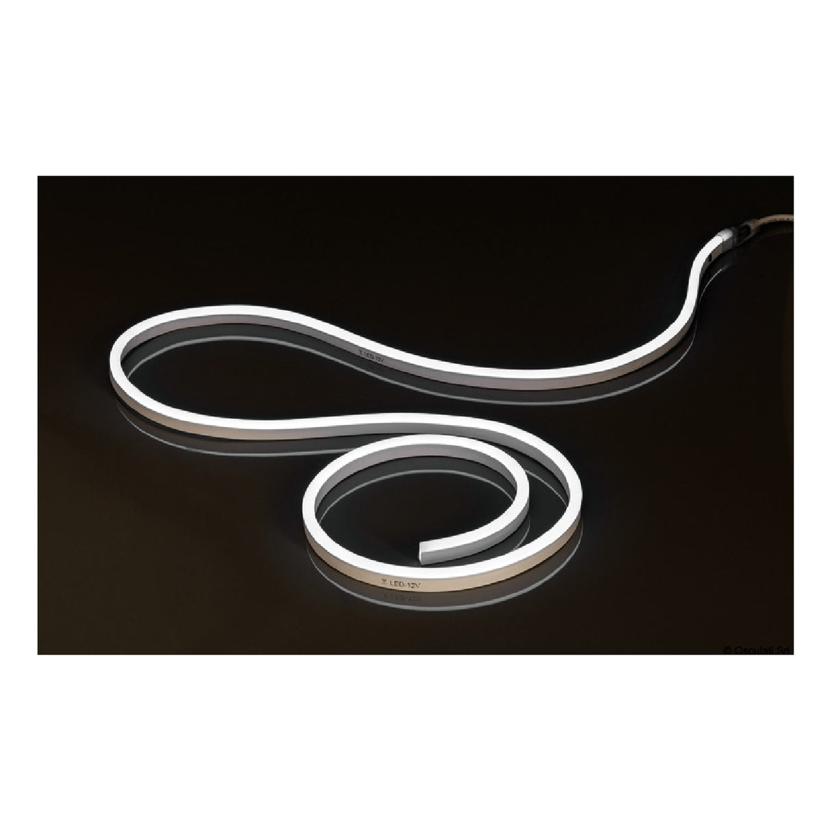 Osculati Flexible Neon-Lichtleiste, gleichmäßiges weißes Licht 13.704.12