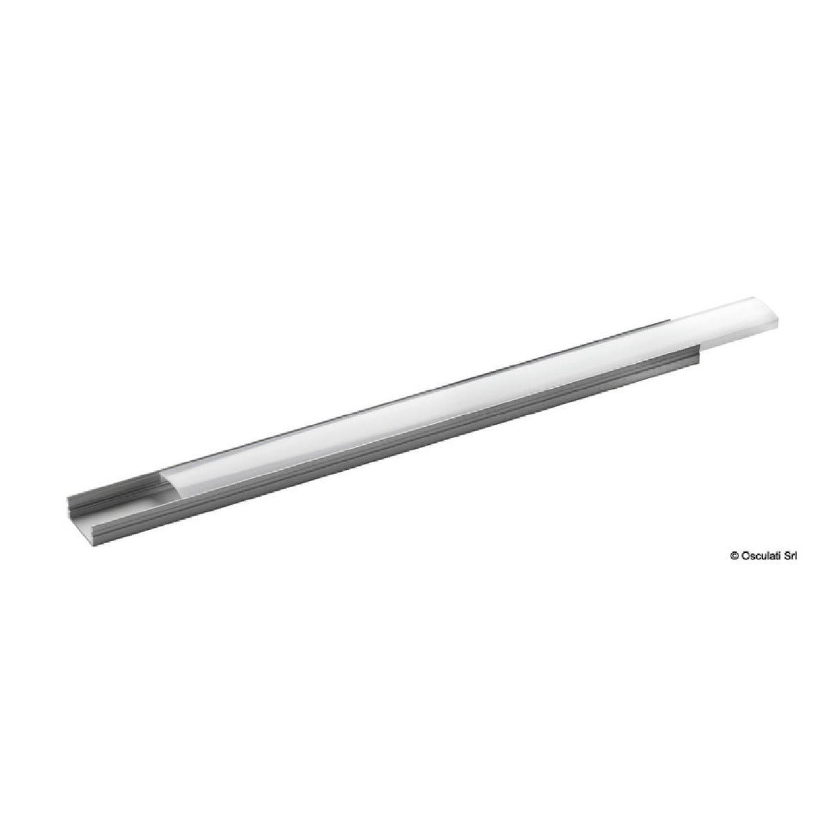 Perfil Osculati para tiras LED 1000 mm - 17,3X8,4 mm 13.834.31