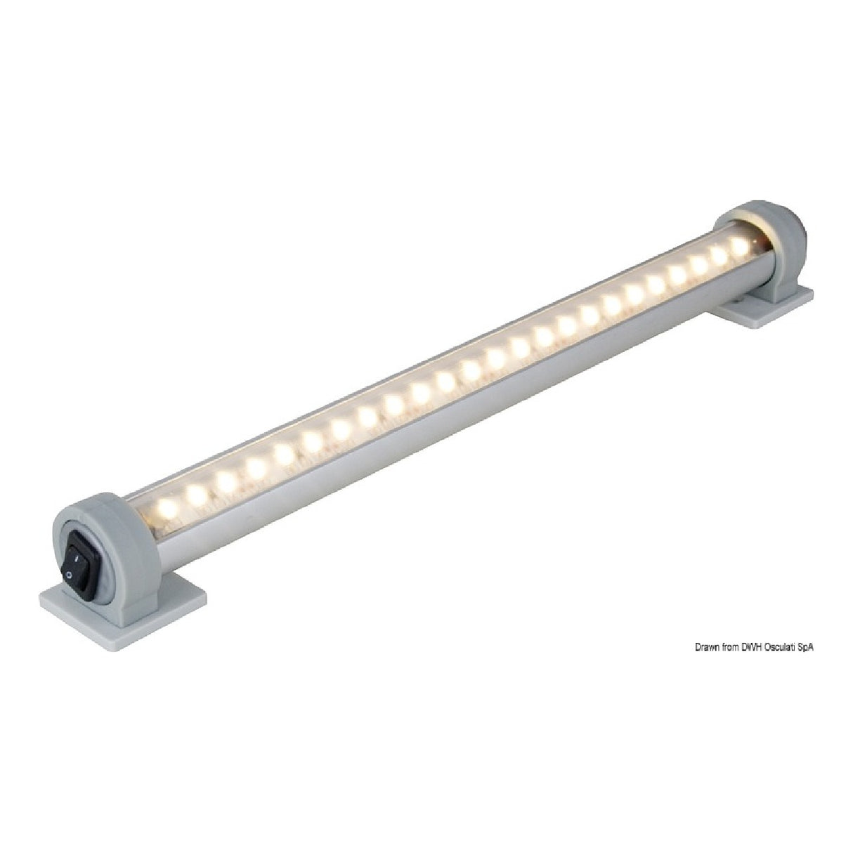 Tubo de luz LED Batsystem U-Pro-System con interruptor incorporado