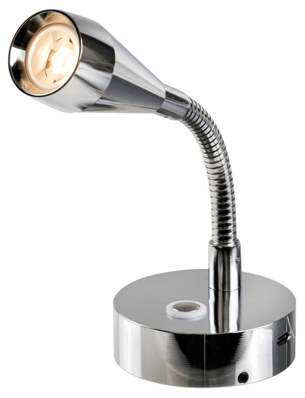 Osculati 13.867.30 Polished Articulated LED Spotlight
