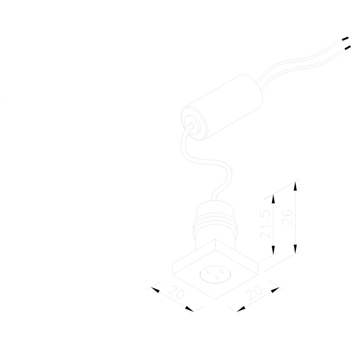 Trem LED-Einstiegsleuchte und Stufenleuchte