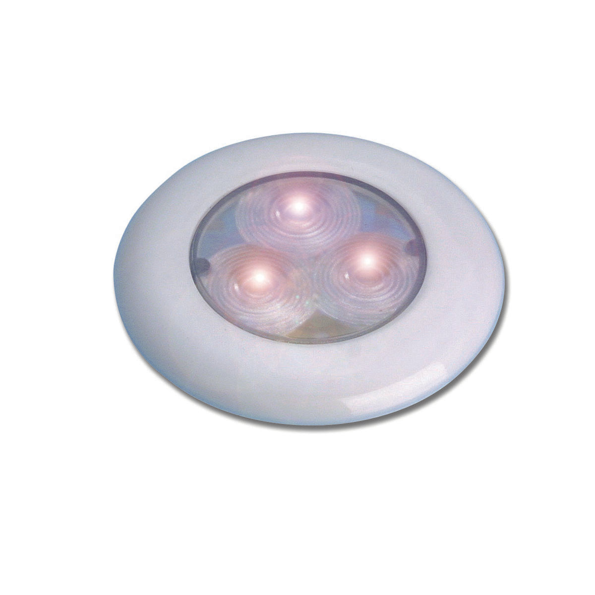 Trem LED recessed wall lamp without switch 3 LEDs