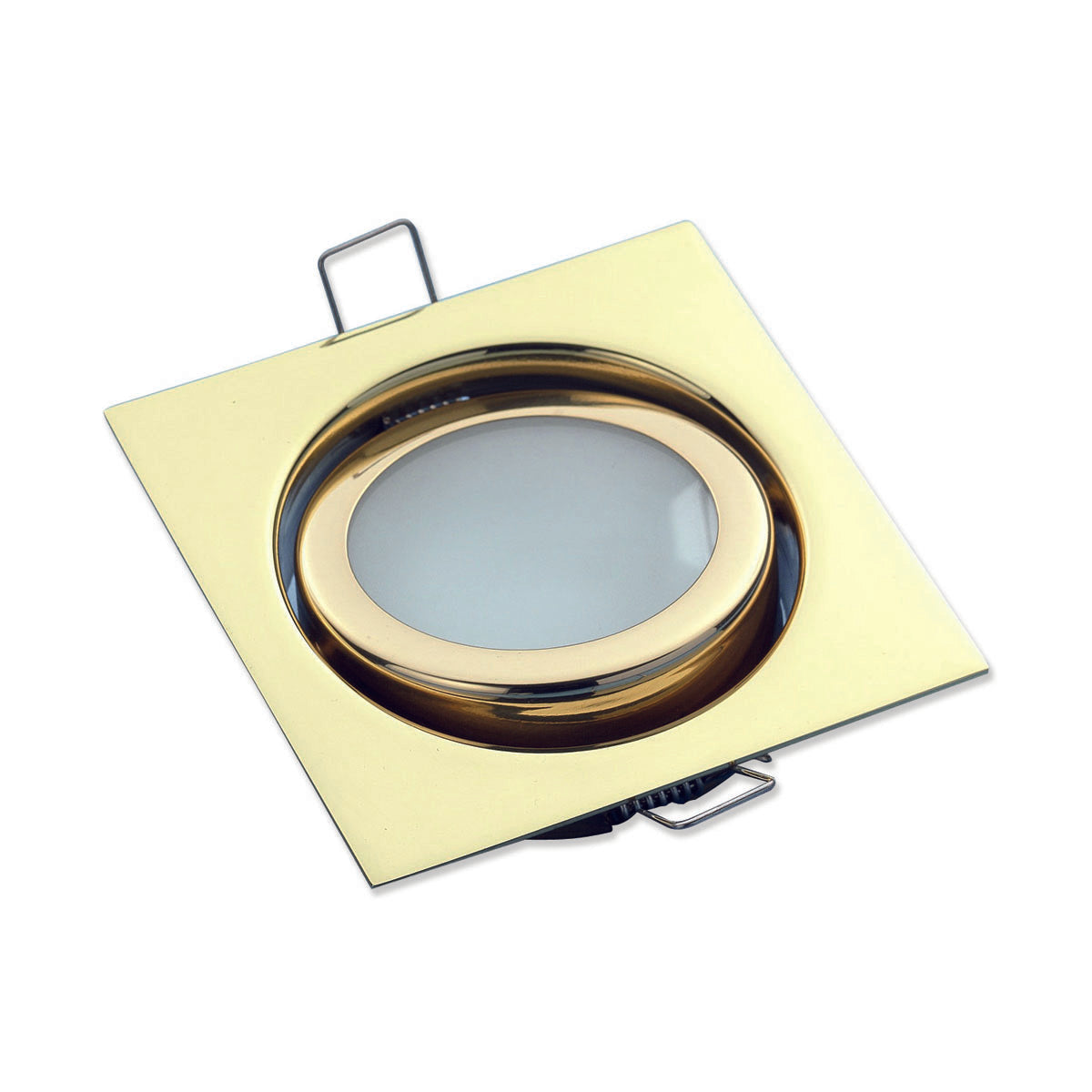 Trem quadratischer Halogen-Scheinwerfer mm 85x85 mm 85x85 Lampe 12V 10W weißes Licht