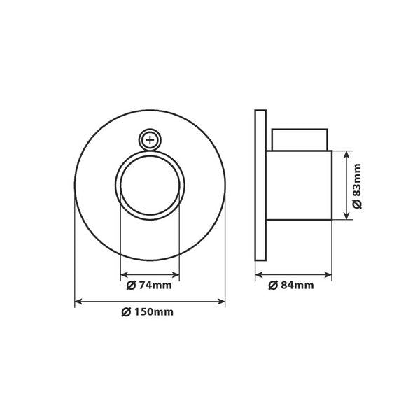 Lampa Antifurto meccanico per semirimorchio 98703