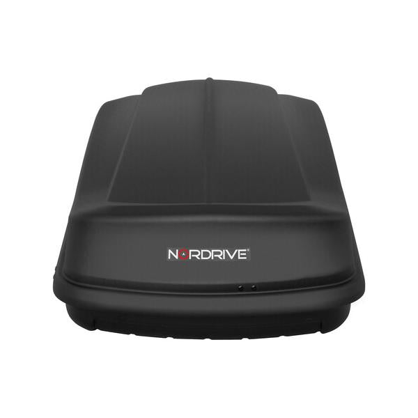 Box Tetto Auto Nordrive Box 430 - 430 Litri ABS Nero Goffrato Carico 75kg N60016