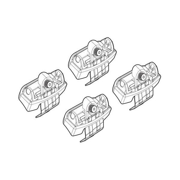 Kit de fijación de baca 202 Citroen C3 11/16>07/20 techo estándar / techo de cristal N21202