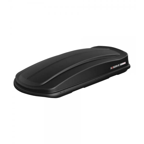 Nordrive Box 530, cofre de techo ABS, 530 litros - Negro grabado N60019
