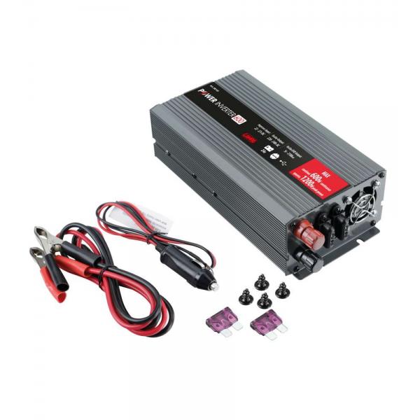 Inversor de corriente Lampa 600, transformador 24 V > 220 V 98149