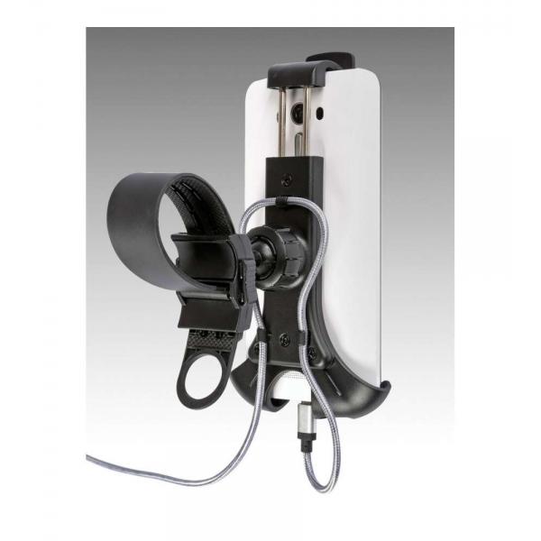 Lámpara Ridex Mecha, soporte para teléfono en el manillar 72537