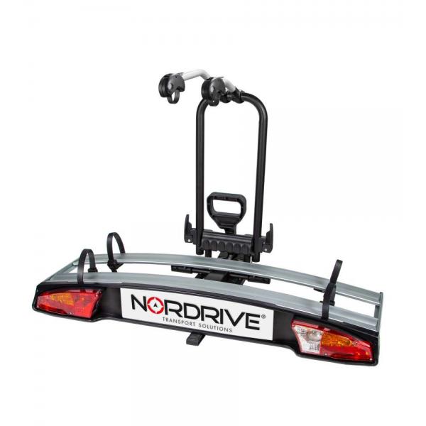 Nordrive Wave 2 Fahrradträger für Anhängerkupplung - 2 Fahrräder N50415