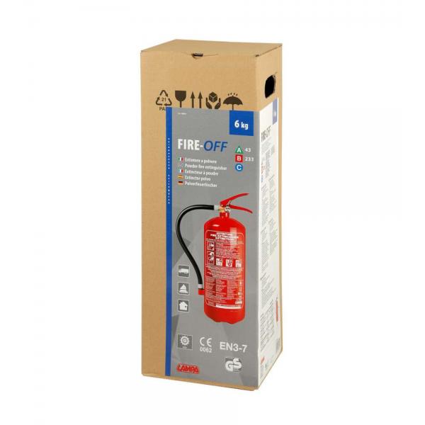 Lampa Fire-Off, estintore a polvere, 6 Kg 68061