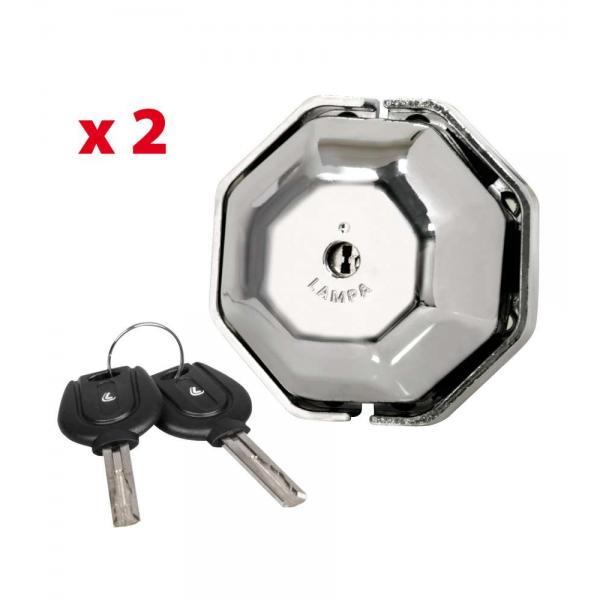 Lampa Vigilant, kit 2 serrature aggiuntive per porte veicoli commerciali 65412