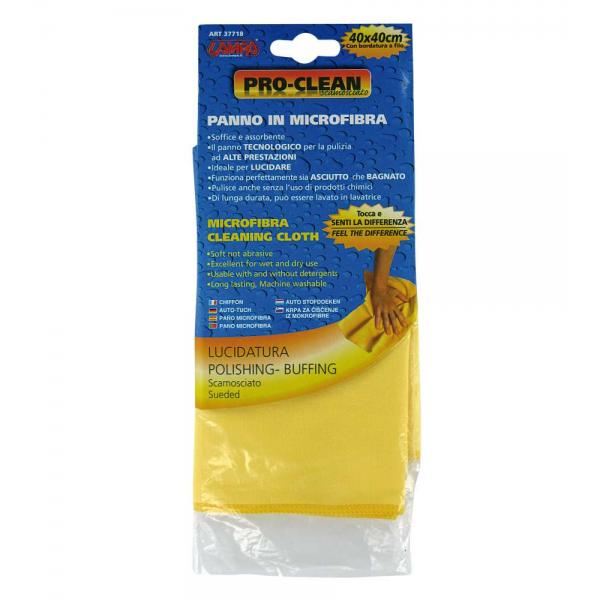 Lampa Pro-Clean - 40x40 cm - Panno lucidatura - Tessuto scamosciato 37718