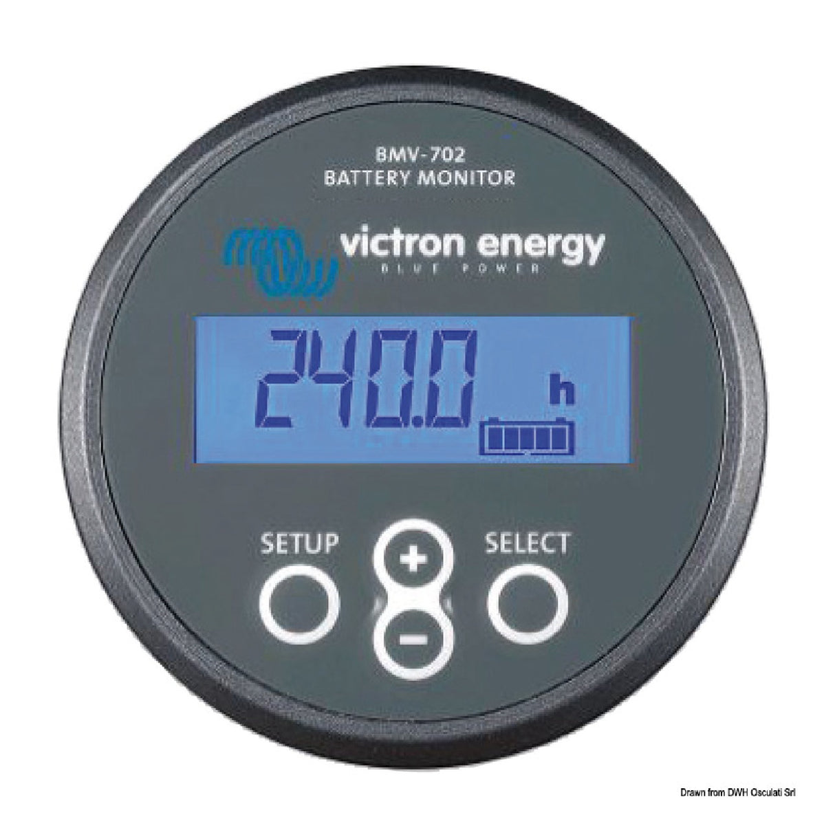 Monitor de energía Victron para 2 baterías